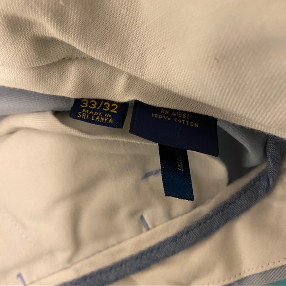 NWT Ralph Lauren Men’s Blue Chinos - Picture 5 of 5